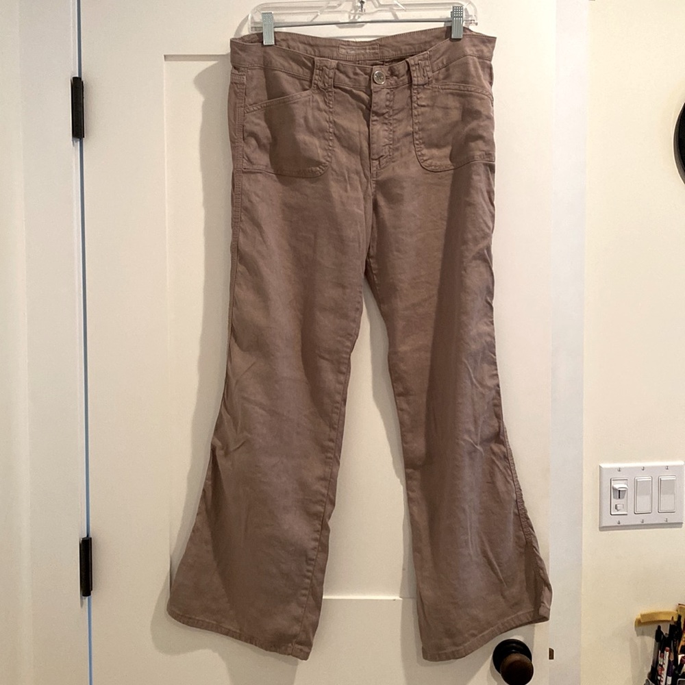 Level 99 Linen blend pants from Anthropologie.